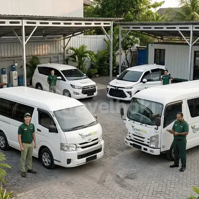 Mobil Travel Banyuwangi Surabaya Travelhoki di Garasi